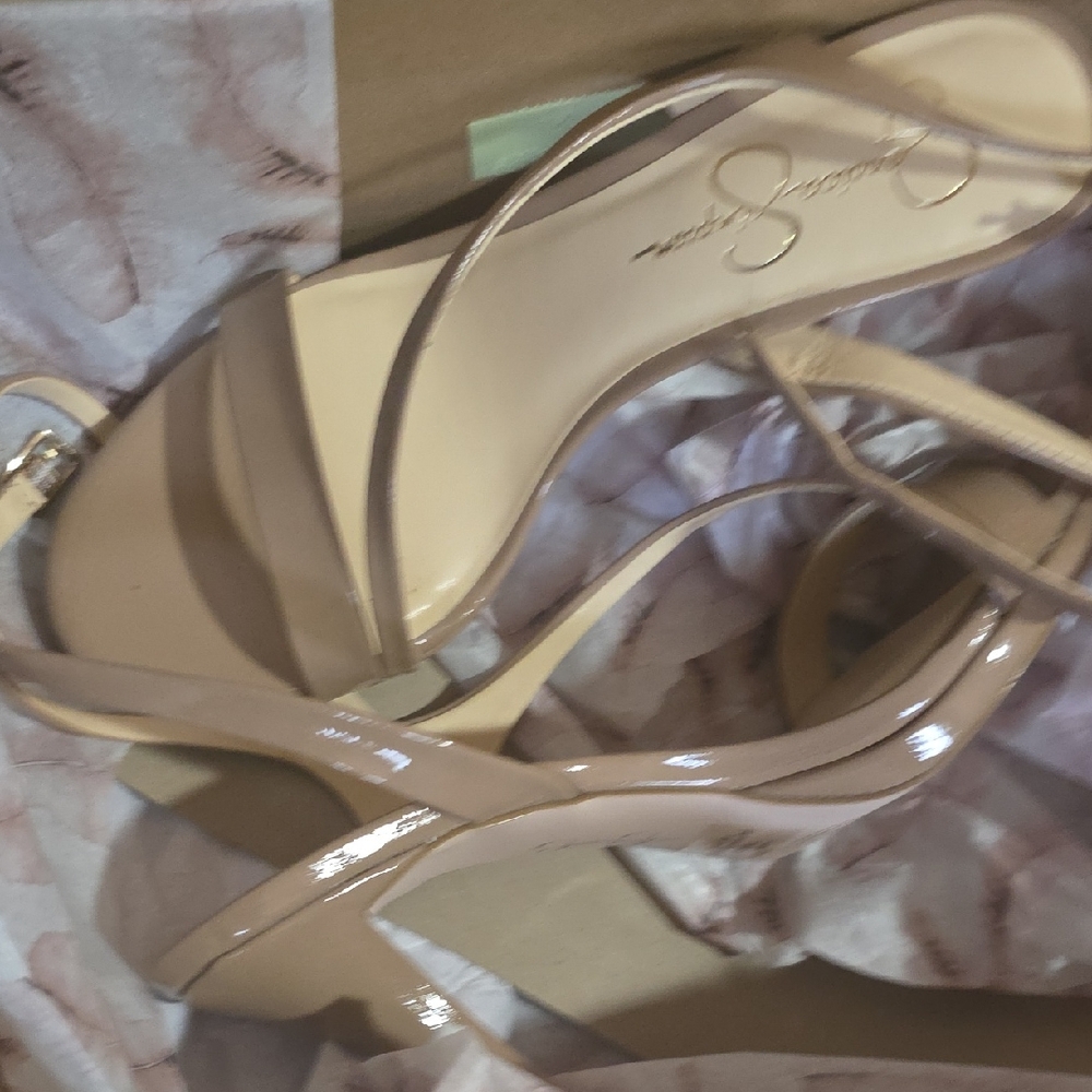 Elegant Nude Strappy Sandals